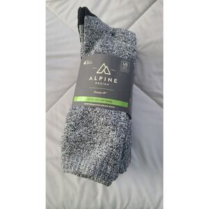 Alpine Design Performance Hiker Hiking Crew Socks - 4 Pack Size Large Men's 9-12